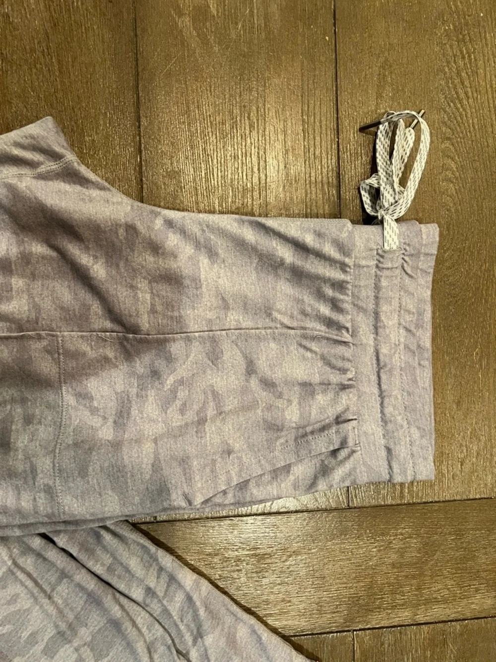 Favorite Soft Pant Gray Camo Joggers Lounge Pants Athleisure Medium - Picture 3 of 6